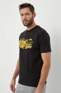 Bavlněné tričko Puma X STAPLE černá