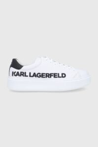 Kožené boty Karl Lagerfeld MAXI