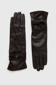 Kožené rukavice Answear Lab dámské