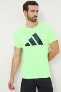 Běžecké tričko adidas Performance Run It zelená