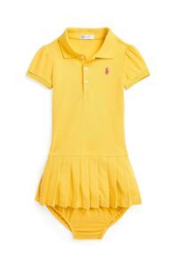 Dětské bavlněné šaty Polo Ralph Lauren