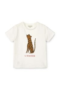 Dětské bavlněné tričko Liewood Apia Placement Shortsleeve