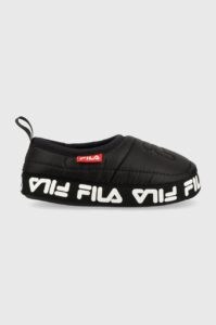 Dětské papuče Fila Comfider černá