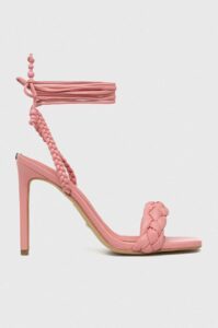 Sandály Guess BINGO růžová barva