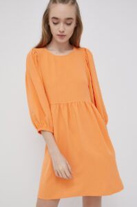 Šaty JDY oranžová barva
