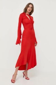 Šaty Victoria Beckham červená
