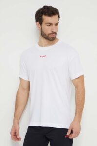Tričko HUGO bílá barva
