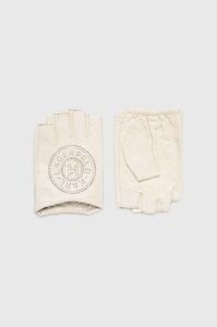 Kožené rukavice Karl Lagerfeld dámské