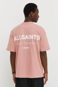 Bavlněné tričko AllSaints UNDERGROUND SS CREW