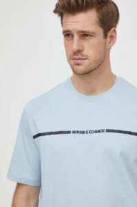 Bavlněné tričko Armani Exchange s