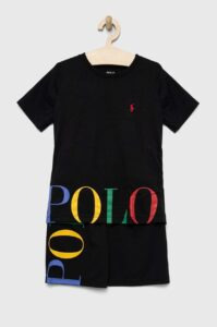 Dětské pyžamo Polo Ralph Lauren černá