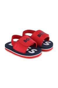 Dětské sandály BOSS červená