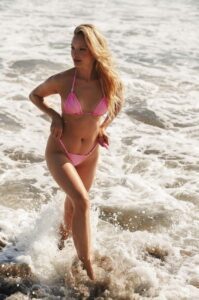 Dvoudílné plavky Praia Beachwear Barbie Girl fialová
