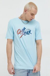 Bavlněné tričko Quiksilver s