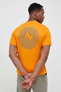 Tričko Marmot oranžová barva