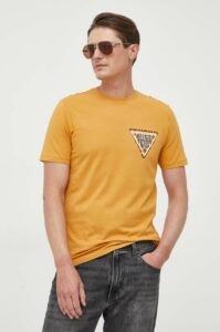 Tričko Guess oranžová barva