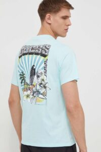 Bavlněné tričko Guess SURFING s