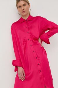 Šaty Herskind růžová barva