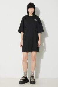 Šaty The North Face W S/S Essential Oversize Tee