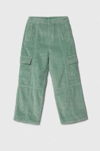Dětské manšestrové kalhoty United Colors of