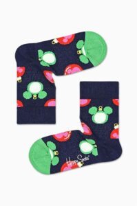 Dětské ponožky Happy Socks x Disney Baublelicious tmavomodrá barva