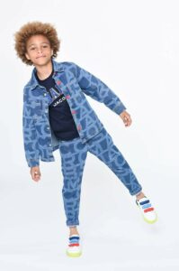 Dětská riflová bunda Marc Jacobs