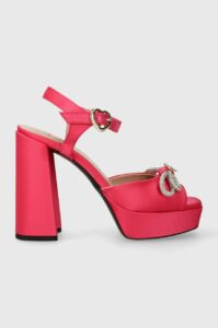 Sandály Love Moschino růžová