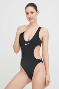 Jednodílné plavky Nike Wild černá