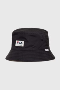 Oboustranný klobouk Fila černá