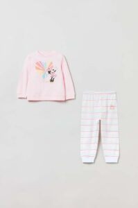 Dětské pyžamo OVS růžová barva