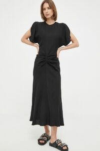 Šaty Victoria Beckham černá
