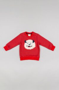 Dětský svetr zippy červená