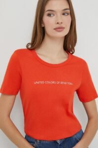 Bavlněné tričko United Colors of