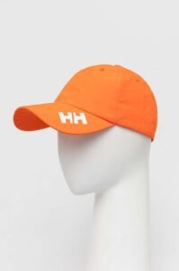 Kšiltovka Helly Hansen oranžová barva