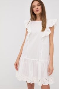 Šaty Marella bílá barva