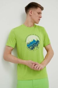 Sportovní tričko Jack Wolfskin Hiking zelená