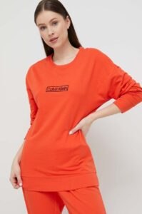 Mikina Calvin Klein Underwear oranžová