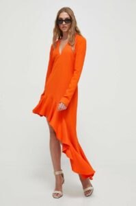 Šaty Moschino Jeans oranžová