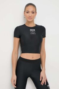 Tričko Versace Jeans Couture černá