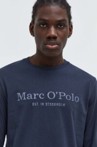Bavlněné tričko s dlouhým rukávem Marc O'Polo