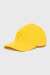 Čepice Polo Ralph Lauren žlutá
