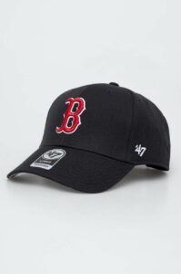 Čepice s příměsí vlny 47brand MLB Boston Red