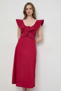 Šaty Liviana Conti růžová