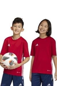 Dětské tričko adidas Performance červená