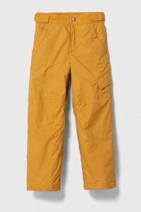 Dětské kalhoty Columbia žlutá
