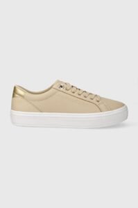 Sneakers boty Tommy Hilfiger ESSENTIAL VULC LEATHER