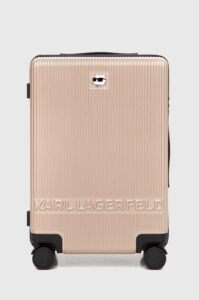 Kufr Karl Lagerfeld béžová