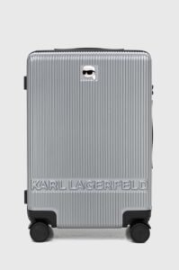 Kufr Karl Lagerfeld šedá