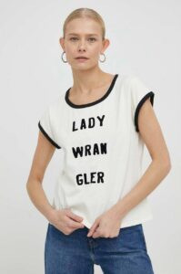 Bavlněné tričko Wrangler X Leon