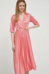 Šaty Artigli růžová barva
